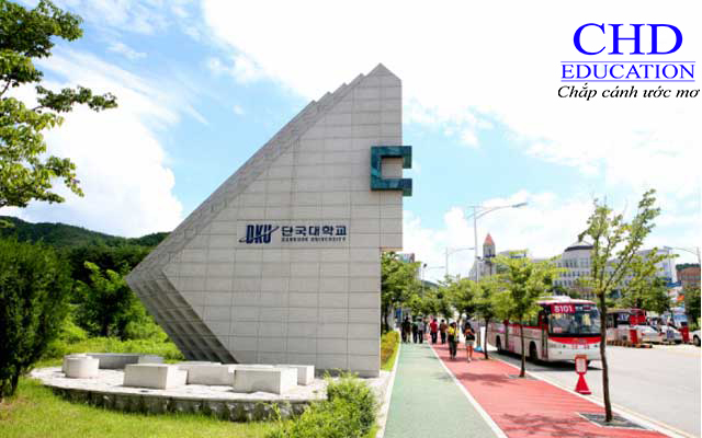 Săn học bổng du học Hàn Quốc tại đại học Dankook