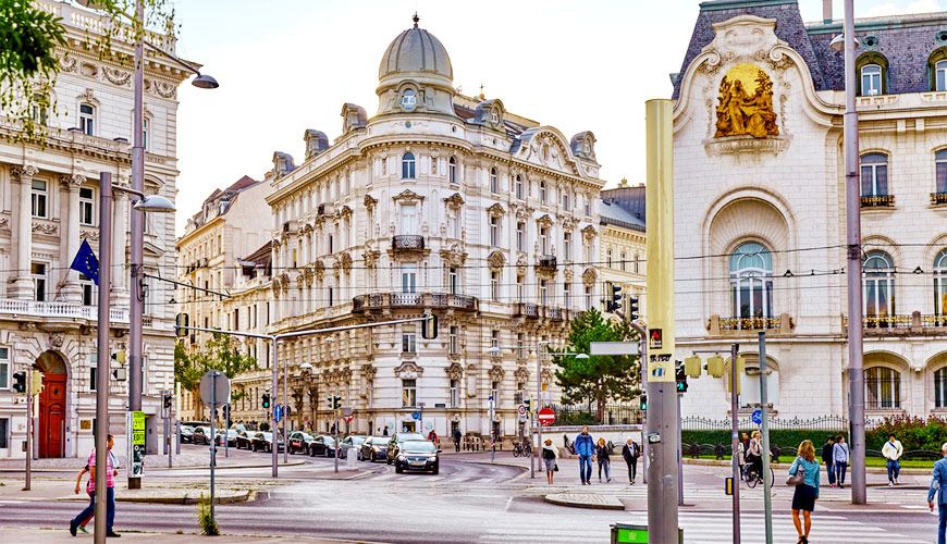 Một góc thành phố Vienna - thành phố dễ sống nhất thế giới