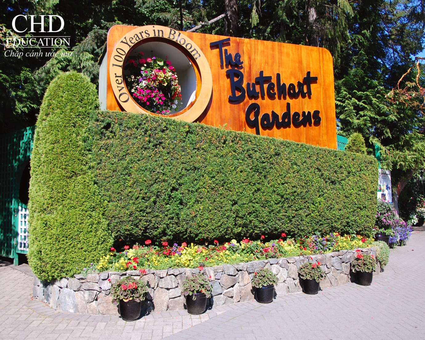 Butchart Gardens vườn địa đàng nơi hạ giới