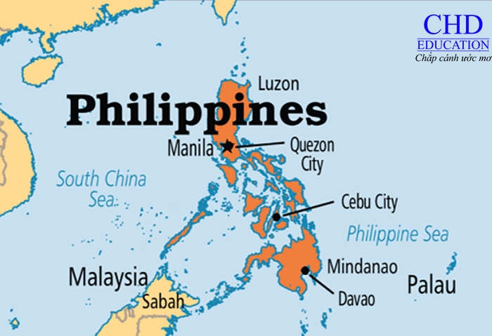 Philippines là một đất nước có vị trí địa lý thuận lợi để học tập và phát triển