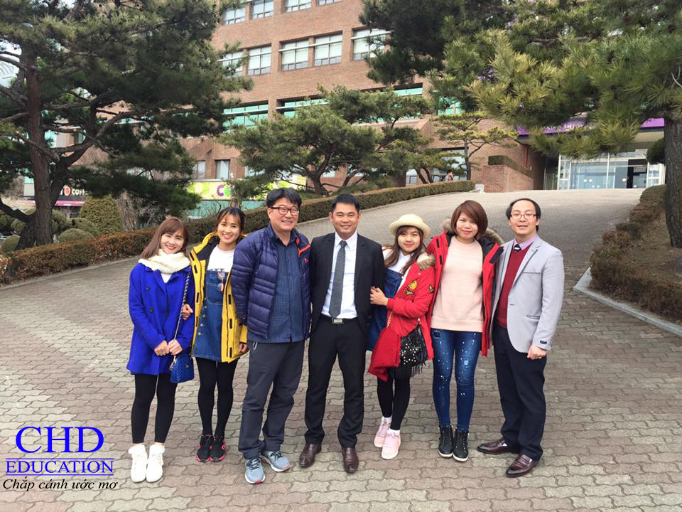 Đi du học tại trường Cao đẳng Taekyeung, Hàn Quốc