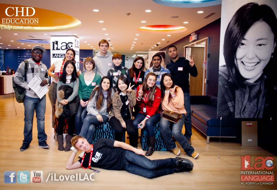 Sinh viên du học Canada tại học viện ngôn ngữ quốc tế ILAC