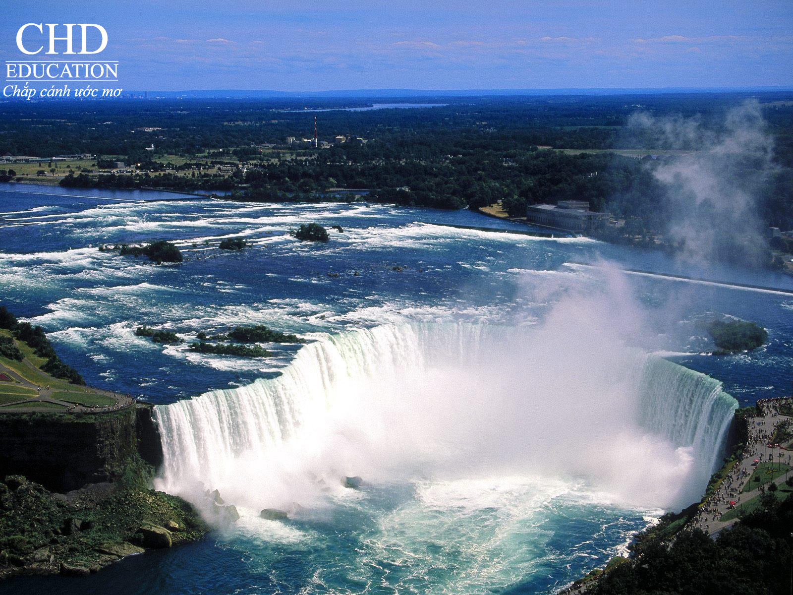 Đến thăm thác Niagara khi du học tại Canada