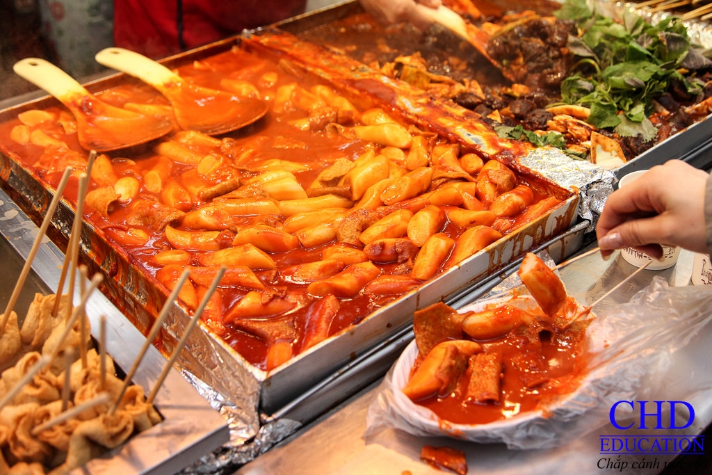 Phố Tteokbokki Sindang-dong ở Seoul