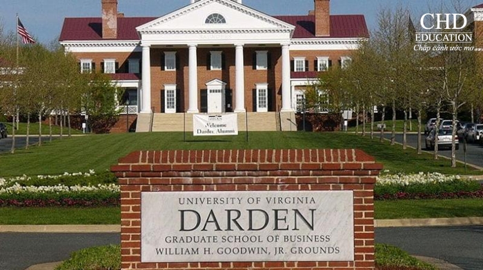 Du học Mỹ - Trường Darden Đại học Virginia 