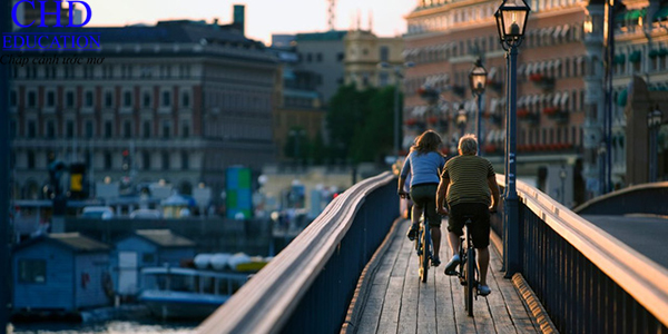 Xe đạp được ưa chuộng trên đất nước Thụy Điển