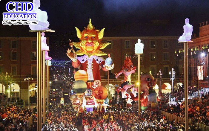 Lễ hội Carnaval - lễ hội lớn nhất trong năm ở Pháp