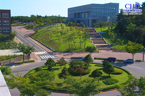 Khuôn viên Trường Đại học Quốc gia Kunsan 