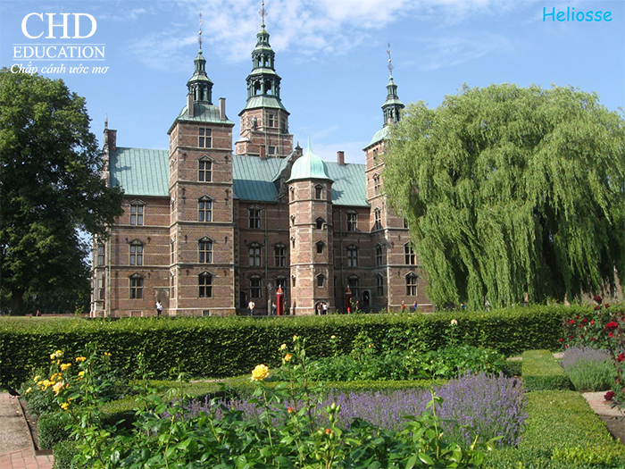 lâu đài Rosenborg tại Đan mạch
