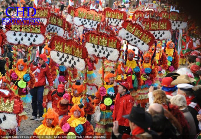 Lễ hội đầy màu sắc tại Đức