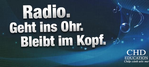 Nghe radio bằng tiếng Đức