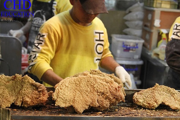 Phi lê gà siêu to - Món ngon Đài Loan