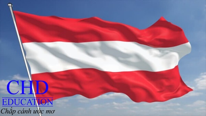 Quốc kỳ của nước Áo