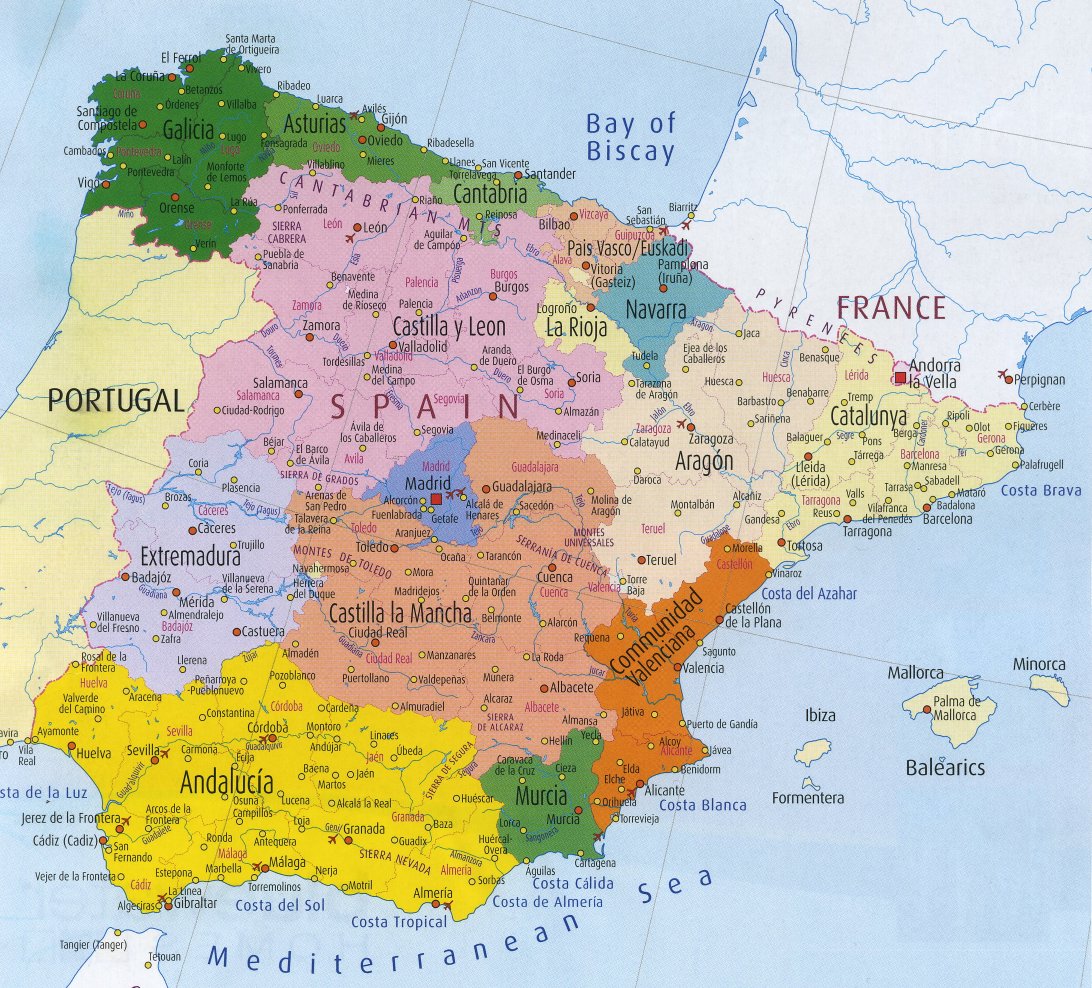 Tổng quan về đất nước và con người Tây Ban Nha