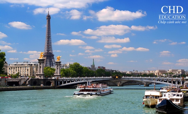 Du Học Phap Chiem Ngưỡng Vẻ đẹp Nang Thơ La Seine Giữa Thủ đo Paris