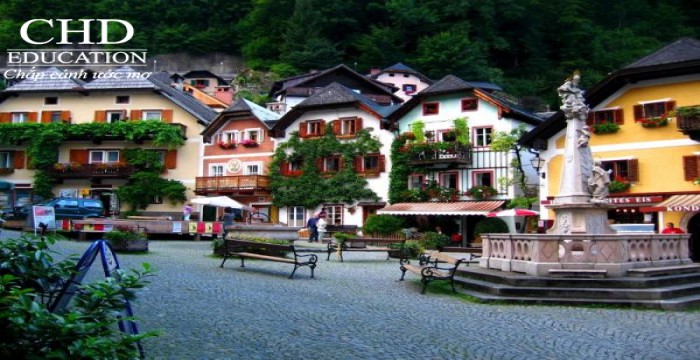 Du học Áo – Khám phá ngôi làng đẹp nhất nước Áo, Hallstatt