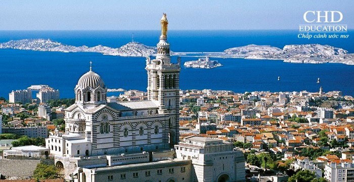 Du học Pháp chiêm ngưỡng thành phố Marseille