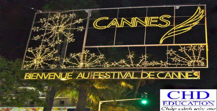 Du học Pháp tham gia Liên hoan phim Cannes