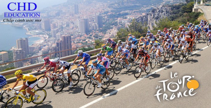 Du học Pháp tìm hiểu giải đua xe đạp Tour de France