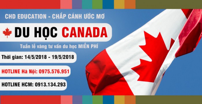 Tuần lễ vàng –  Cơ hội tư vấn MIỄN PHÍ mọi thông tin về du học Canada từ CHD