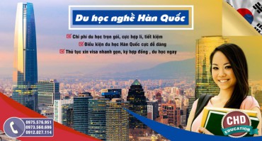 Du học Hàn Quốc - Chương trình đào tạo nghề cực hấp dẫn!