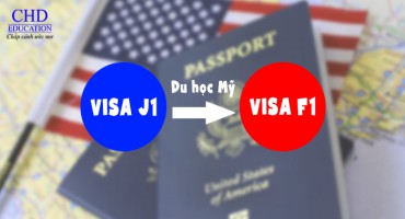DU HỌC MỸ - CHUYỂN ĐỔI VISA J1 SANG F1