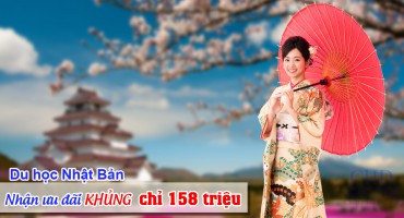 Du Học Nhật Bản – Trọn Gói Chỉ 158 Triệu Tại CHD