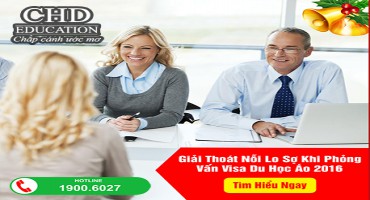 Giải thoát nỗi lo phỏng vấn du học trường ở Áo
