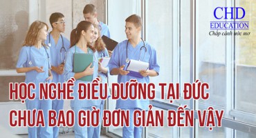 HỌC NGHỀ ĐIỀU DƯỠNG TẠI ĐỨC CHƯA BAO GIỜ ĐƠN GIẢN ĐẾN VẬY