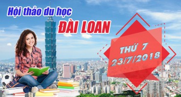 HỘI THẢO CHẮP CÁNH ƯỚC MƠ DU HỌC ĐÀI LOAN 2018 -2019