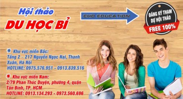 HỘI THẢO “ DU HỌC BỈ - CƠN GIÓ LẠ MỞ CỬA TƯƠNG LAI “