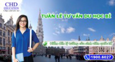 Hội Thảo Du Học Bỉ Tháng 7/2017