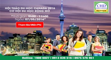 Hội Thảo Du Học Canada Tháng 5/2016