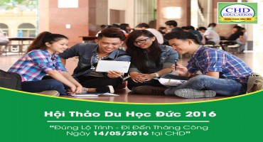Hội Thảo Du Học Đức Tháng 05/2016