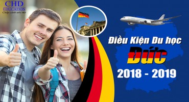 HOT!!! ĐIỀU KIỆN DU HỌC ĐỨC MỚI NHẤT