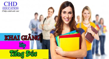KHAI GIẢNG LỚP TIẾNG ĐỨC