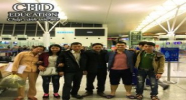 Lịch bay của học sinh du học Hàn Quốc tại công ty CHD (03/2017)