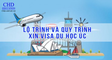 LỘ TRÌNH VÀ QUY TRÌNH XIN VISA DU HỌC ÚC