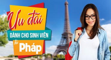 NHỮNG ƯU ĐÃI DÀNH CHO SINH VIÊN TẠI PHÁP