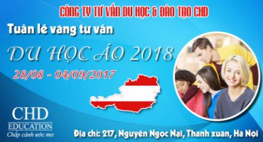 Tuần lễ Vàng Tư vấn Du học Áo kỳ hè 2018