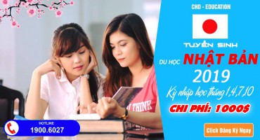 Tuyển Sinh Du Học Nhật Bản 2019