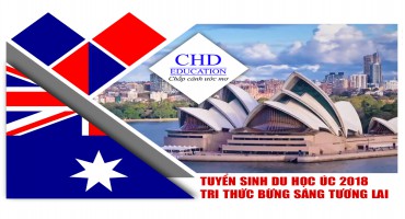 Tuyển sinh du học Úc 2018 – Tri thức bừng sáng tương lai