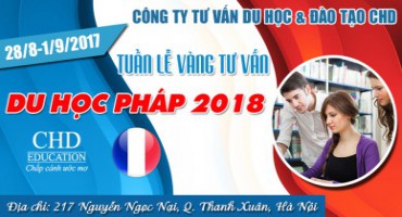 Ưu đãi vàng, nóng bỏng tay với tuần lễ du học Pháp
