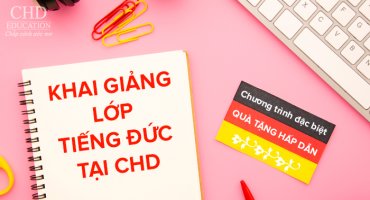 KHAI GIẢNG LỚP TIẾNG ĐỨC TẠI CHD