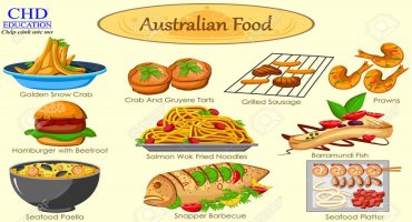 NHỮNG MÓN ĂN DÀNH CHO DU HỌC SINH ÚC