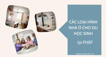 THUÊ NHÀ TẠI PHÁP - CÁC LOẠI HÌNH NHÀ Ở CHO DU HỌC SINH
