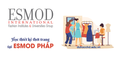 DU HỌC PHÁP - HỌC THIẾT KẾ THỜI TRANG TẠI ESMOD
