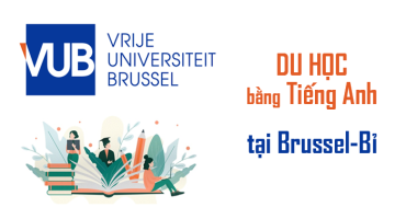 DU HỌC BỈ BẰNG TIẾNG ANH TẠI TRƯỜNG VRIJE UNIVERSITEIT BRUSSEL