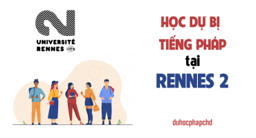HỌC DỰ BỊ TIẾNG PHÁP TẠI RENNES 2