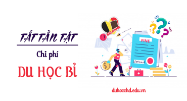 DU HỌC BỈ HẾT BAO NHIÊU TIỀN?